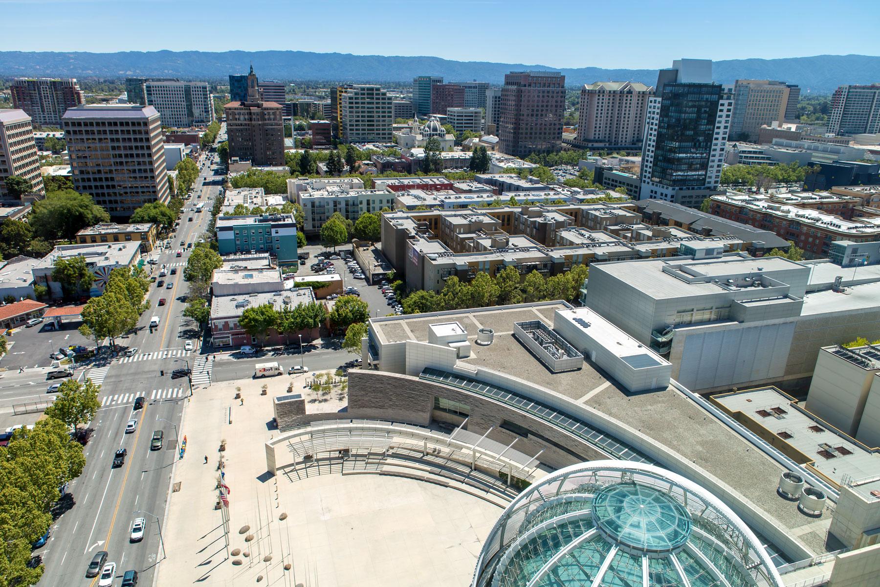 Silicon Valley's downtown San Jose.